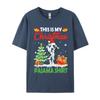 Cute This Is My Christmas Dane Dog Xmas Tshirt Funny T Shirts Hip Hop Printed Cotton Male T Shirt Printed On