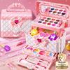 Little Princess Makeup Set: Lipstick & Nail Polish Pretend Play Toys for Kids