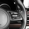 YOUTOOCAR Steering Wheel Cover Trim Compatible with Kia Seltos 2021-2023 Accessories (Carbon Fiber Pattern)