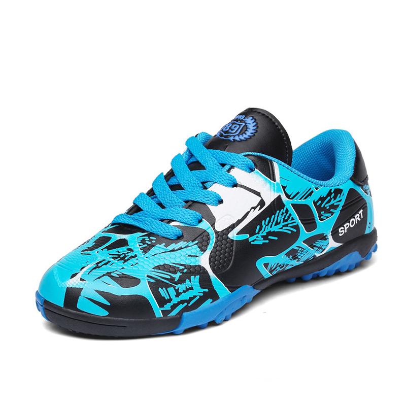 High quality original outdoor football training unisex football shoes Zapatos del futbol de los hombres