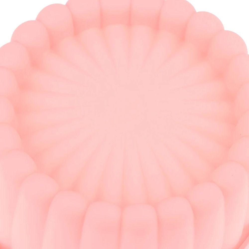 1 st Ny Non-stick Charlotte Kakform Rund Silikon Bakform 20 cm Kakform För Tarte Paj