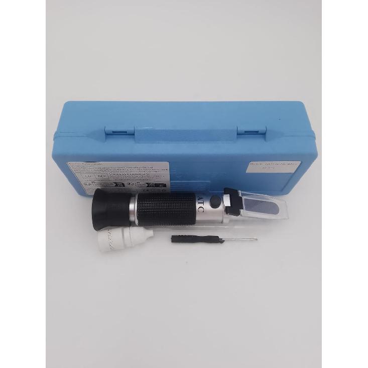 Honey Refractometer Beekeeper Tester 3 in 1 58-90% Brix Sugar 38-43% Baume 10-33% Water Portable Bees Hand-held Refractometer