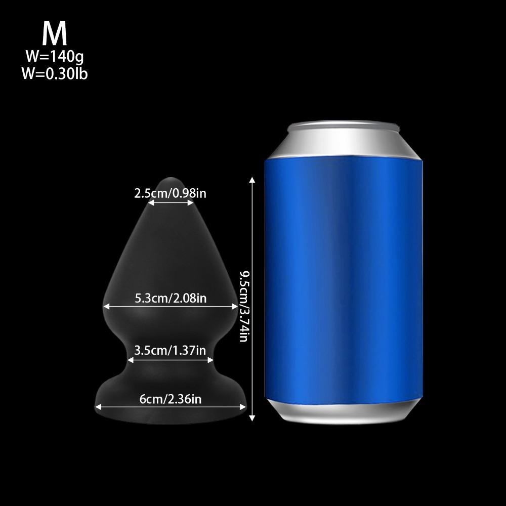 Extra Large Anal Plug Unisex - SM Fisting Dilator Anal Expander Adult Sex Toy for Men & Women