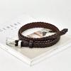 Hand Woven Versatile Fashionable Needle Buckle Belt Paired with Jeans, Suit Pants, Casual