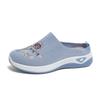 Easy Slip-On Lazy Slides Chinese Style Mesh Upper Shoes Spring Summer Outdoor Home Casual, Women Shoes(The Sizing Runs Big)
