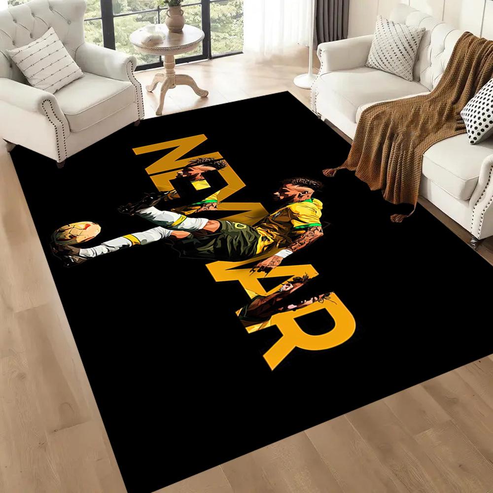 Quadratische Teppiche mit brasilianischen Fußballstars sind eine großartige Wahl für Wohnzimmer, Schlafzimmer, Heimdekoration und als Geschenke.
