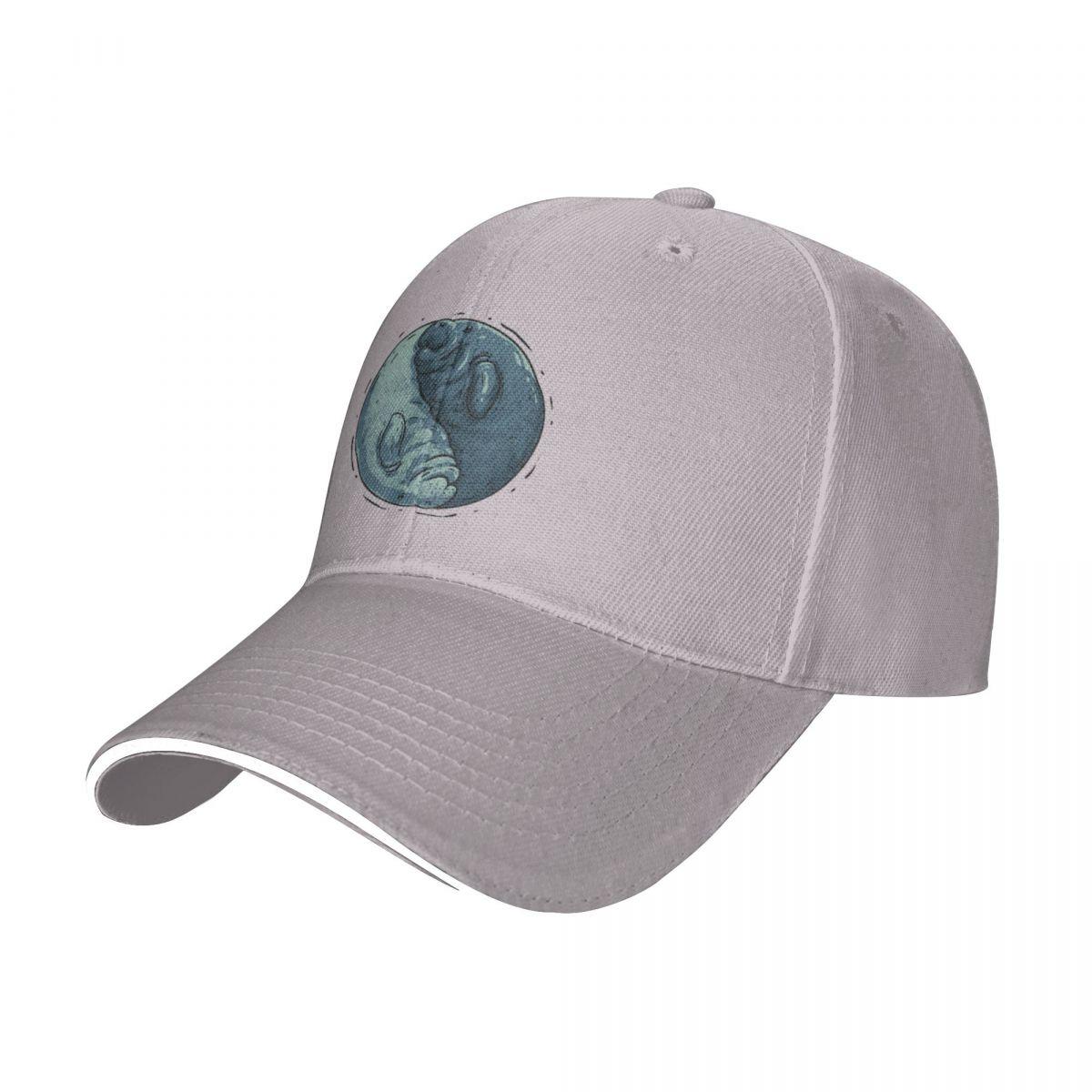 

Ламантин Инь и Ян | Дюгонь | Бейсбольная кепка Manatee County Icon Horse Hat каска Дизайнерская мужская шляпа Женская