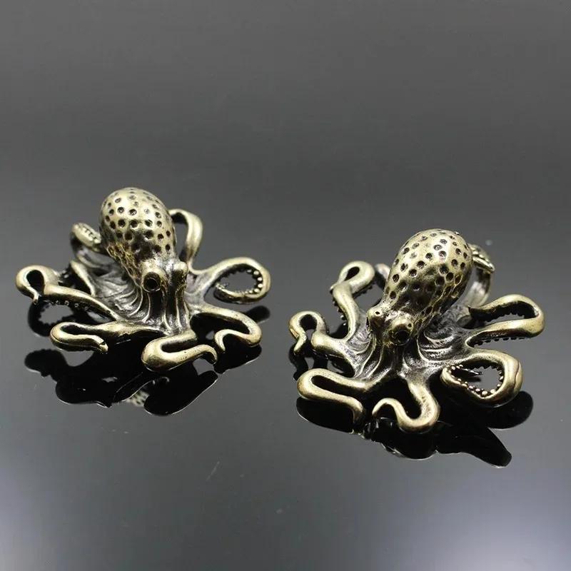 Octopus Ornaments, Small Animal Statues, Miniature Desks, Decorative Accessories, Creative Table Tea, Pet Craftsmanship