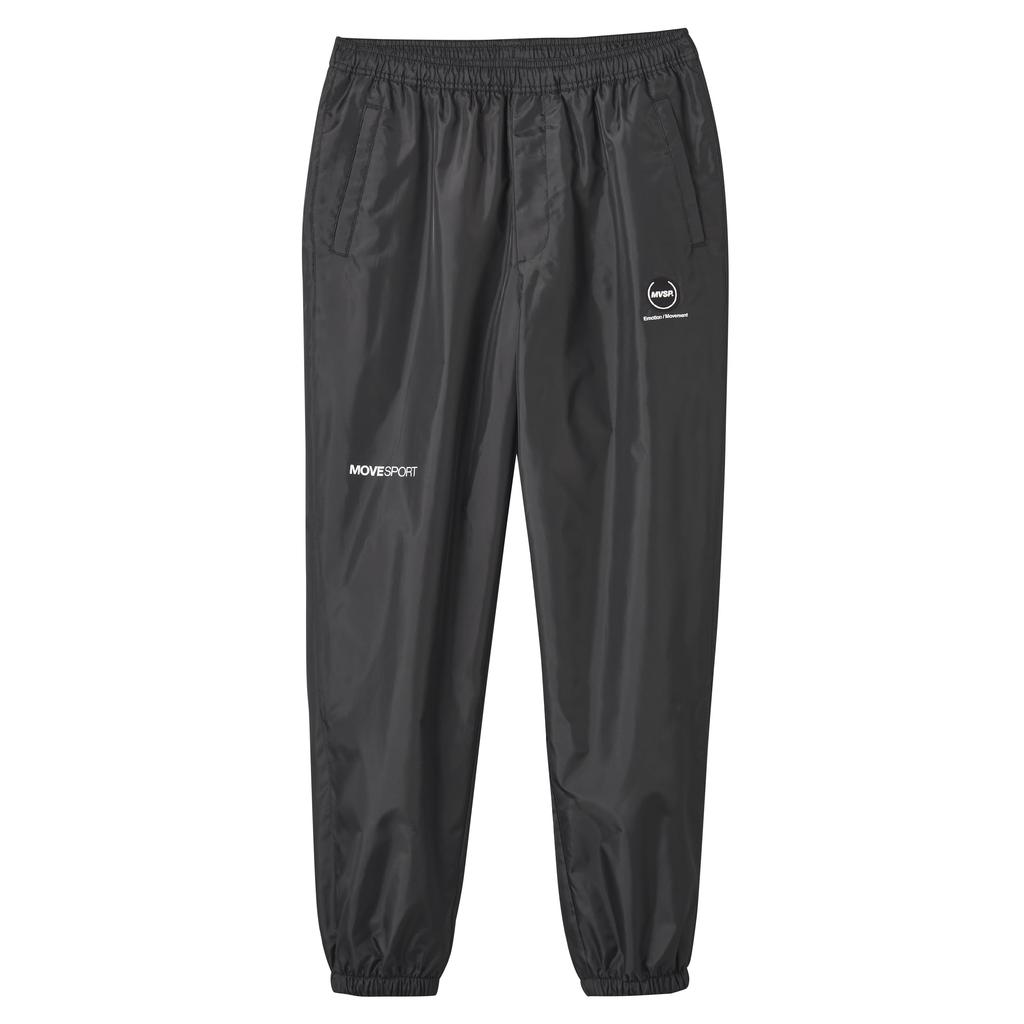Long Mesh Jogger Water BK L [Move Sports] Pants, Descente, Lining, Windbreaker, Pants, Windproof, Repellent, Training, Running, (ST4FPZ30M)