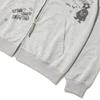 Intercrew Kitsch Hooded Zip-Up Cardigan M Grey Itz3Dh01Amg