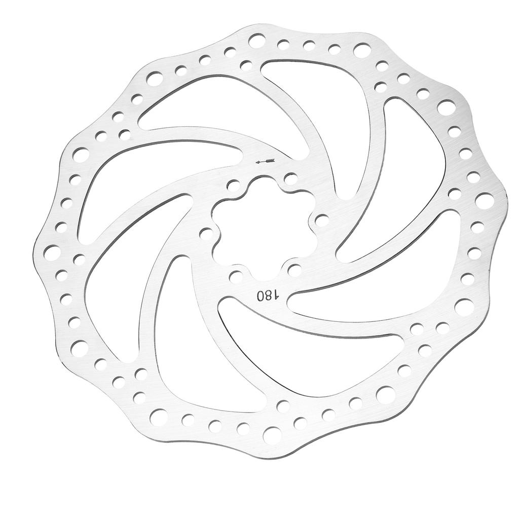 Mountain Bike Disc Brake Rotor Steel 6 Hole Disc Brake Rotor Replacement Parts for Mountain Road Bike Accessories