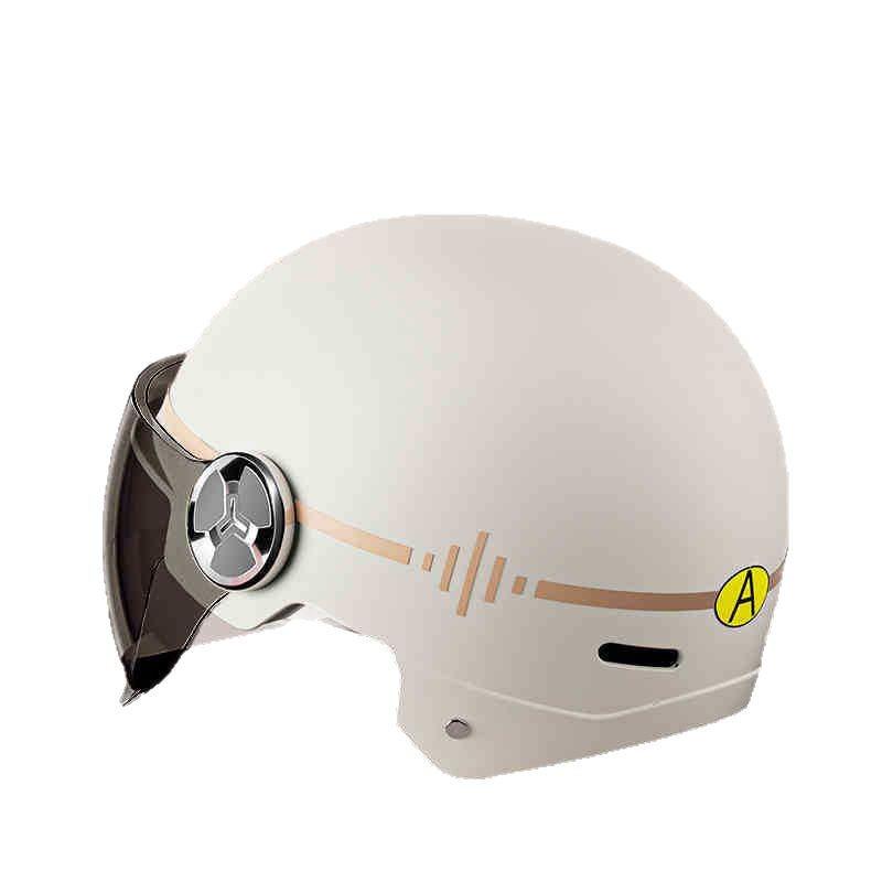 3C Universal Safety Helmet for Electric Scooters & Motorcycles - Summer Half Helmet for Men & Women