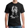 Strobe Man Schwarzes Kurzarm-T-Shirt Sci-Fi Weltraummann Galionsfigur Geburtstagsgeschenk