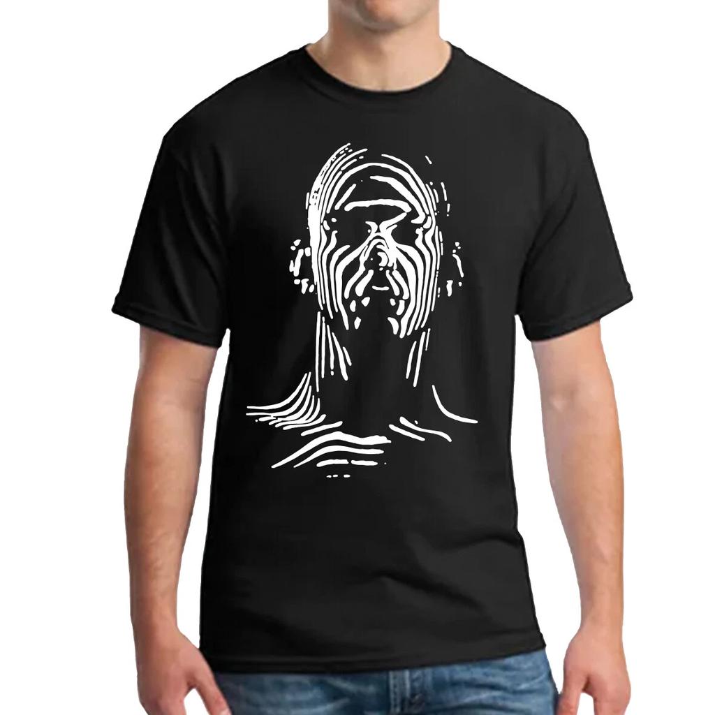 Strobe Man Black Short Sleeve T-Shirt Sci-Fi Space Man FigureHead Birthday Gift