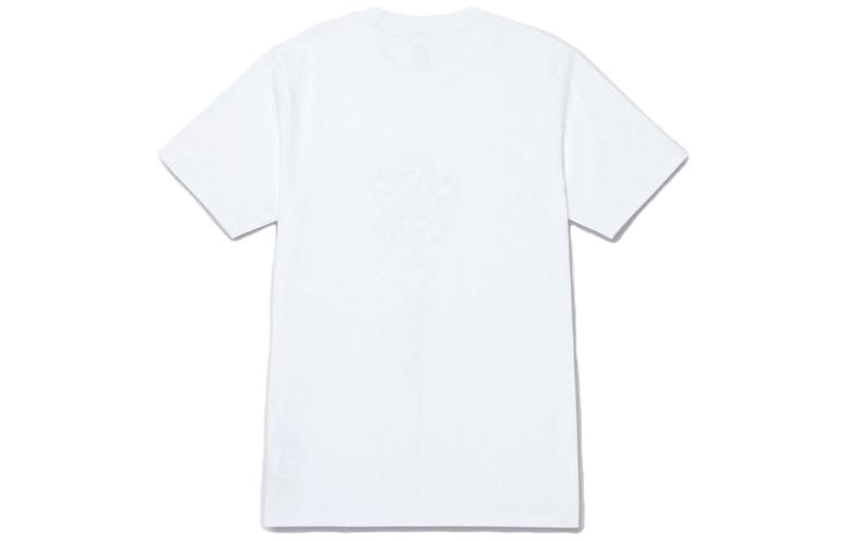 Vans T Shirts Women's White Crew Neck Moderate Straight Fit VN000FRGWHT
