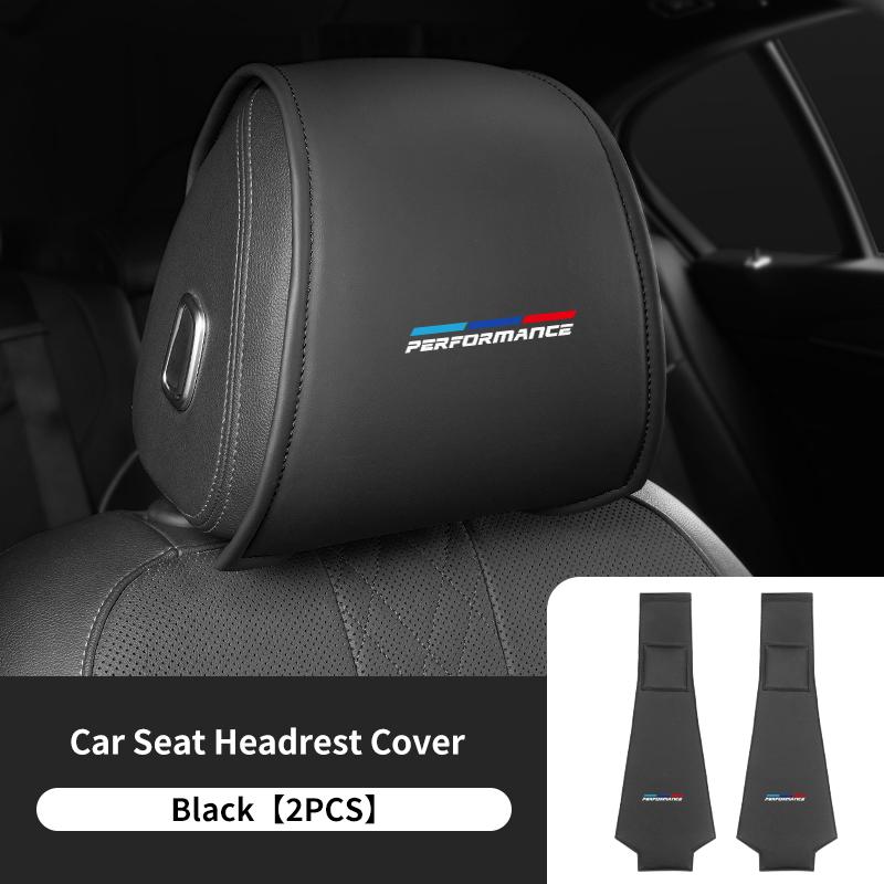 

2025 Hot Car Seat Headrest Cover Anti-dirty Neck Pillow Protector Accessories For BMW E46 E90 E60 F10 E39 F30 E30 G30 E53 F31 G2