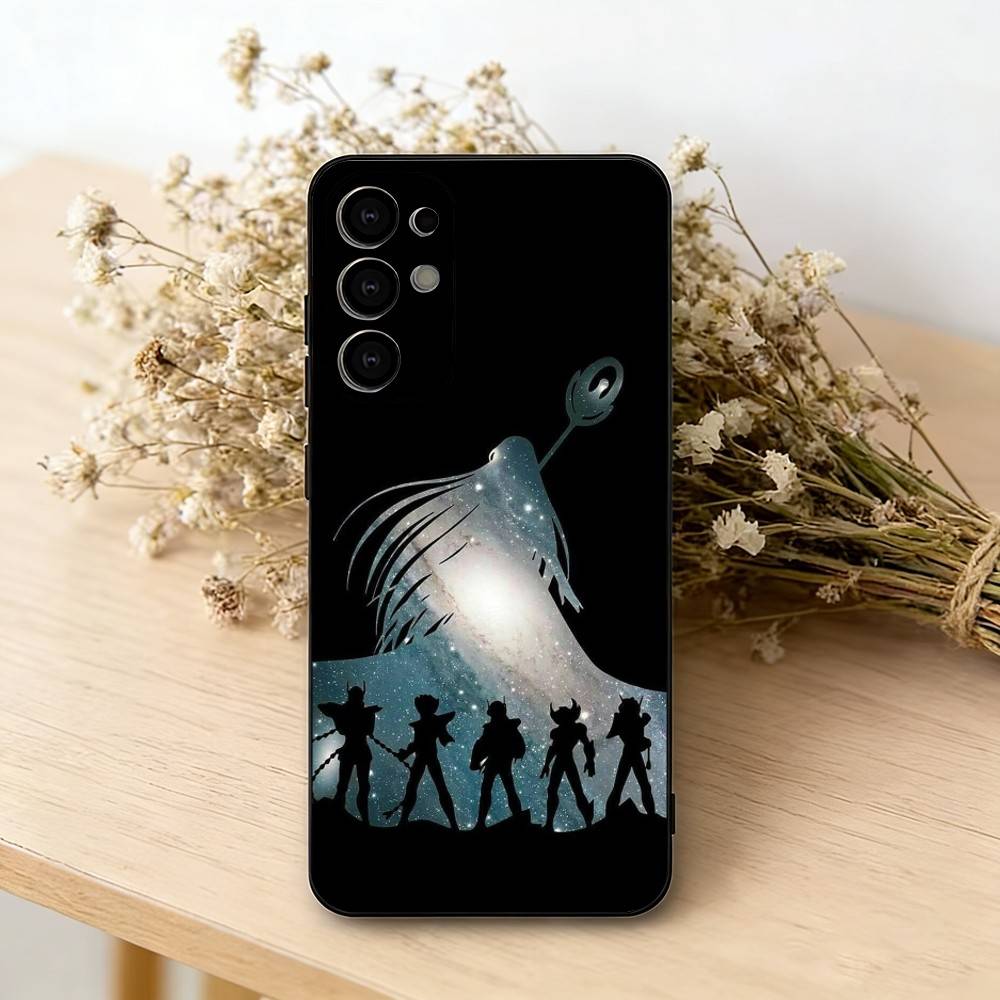 

Saint S-Seiya K-Knights Phone Case Black Silicone Soft For Samsung S25,S24,S21,S22,S23,S30,Ultra,S20,Plus,Fe,Lite Samsung S235G
