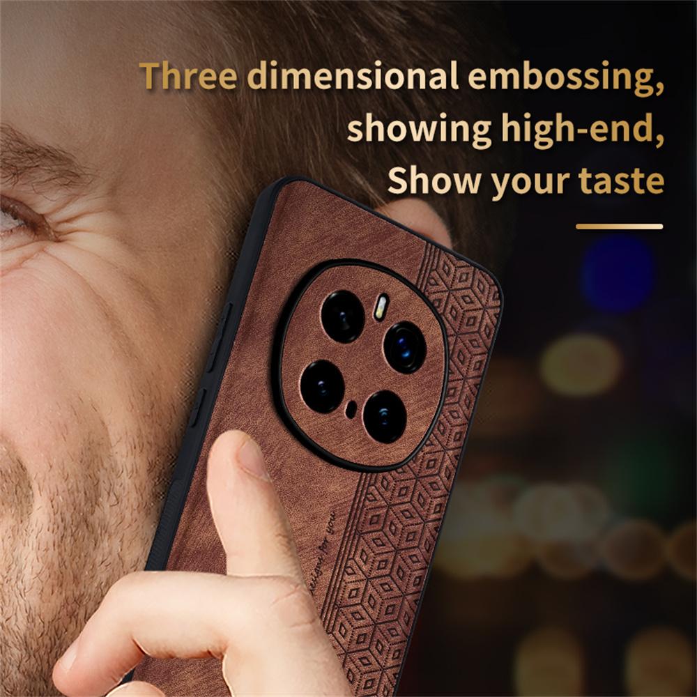 AZNS Für Honor Magic7 Pro 5G Hülle Schutzhülle PU-Lederbezogen TPU-Handyschale