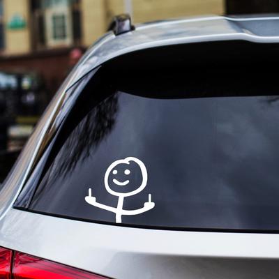 Handicap-Symbol-Aufkleber, Autoaufkleber, Behindertenzeichen für Autos, selbstklebend, PET