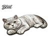 Non-slip Floor Mat Cute Cat Bathroom Rug Anti-Slip Absorbent Bath Washable Plush Door