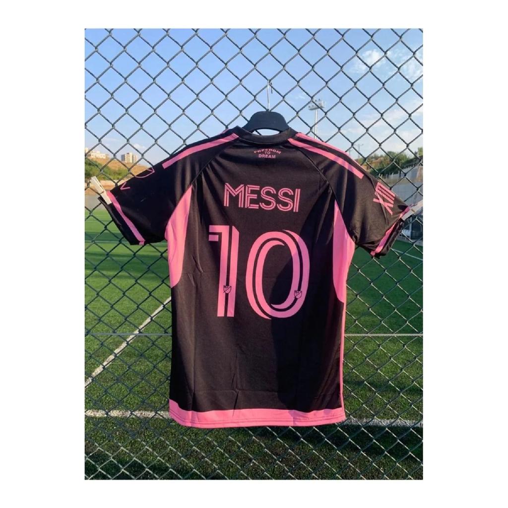 Argentina 2024 New Season Lionel Messi Inn Field Jersey (black) Pembesyah8926378