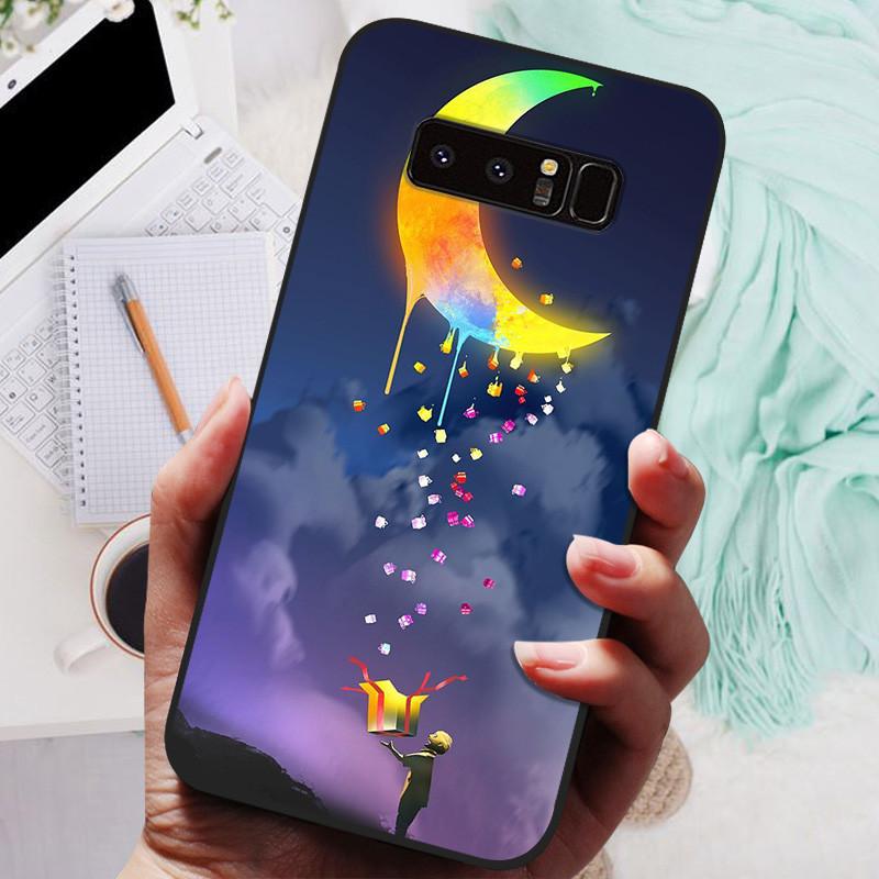 For Samsung Note 8 9 7 5 Case Cover Wolf Cat Animals Silicone Soft Back Cases For Samsung Galaxy Note 9 Note8 Note7 Phone Case