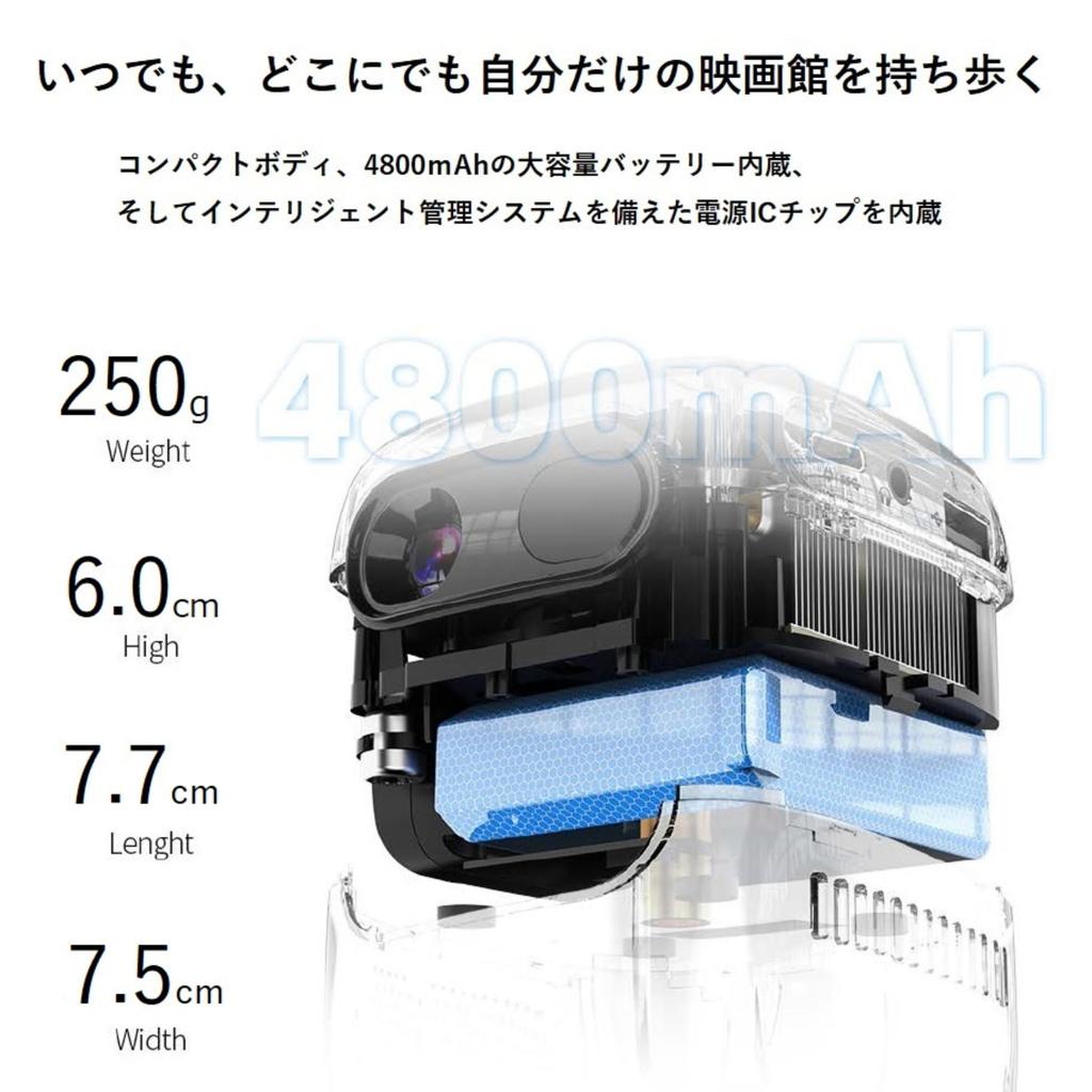 Home Theater Factory CUBE Ultra Mini 4K 120 ANSI 4800mAh Android 13 2025 Model Projector, Input, Lumens, Built-in Battery, Wi-Fi 6, OS, YouTube,