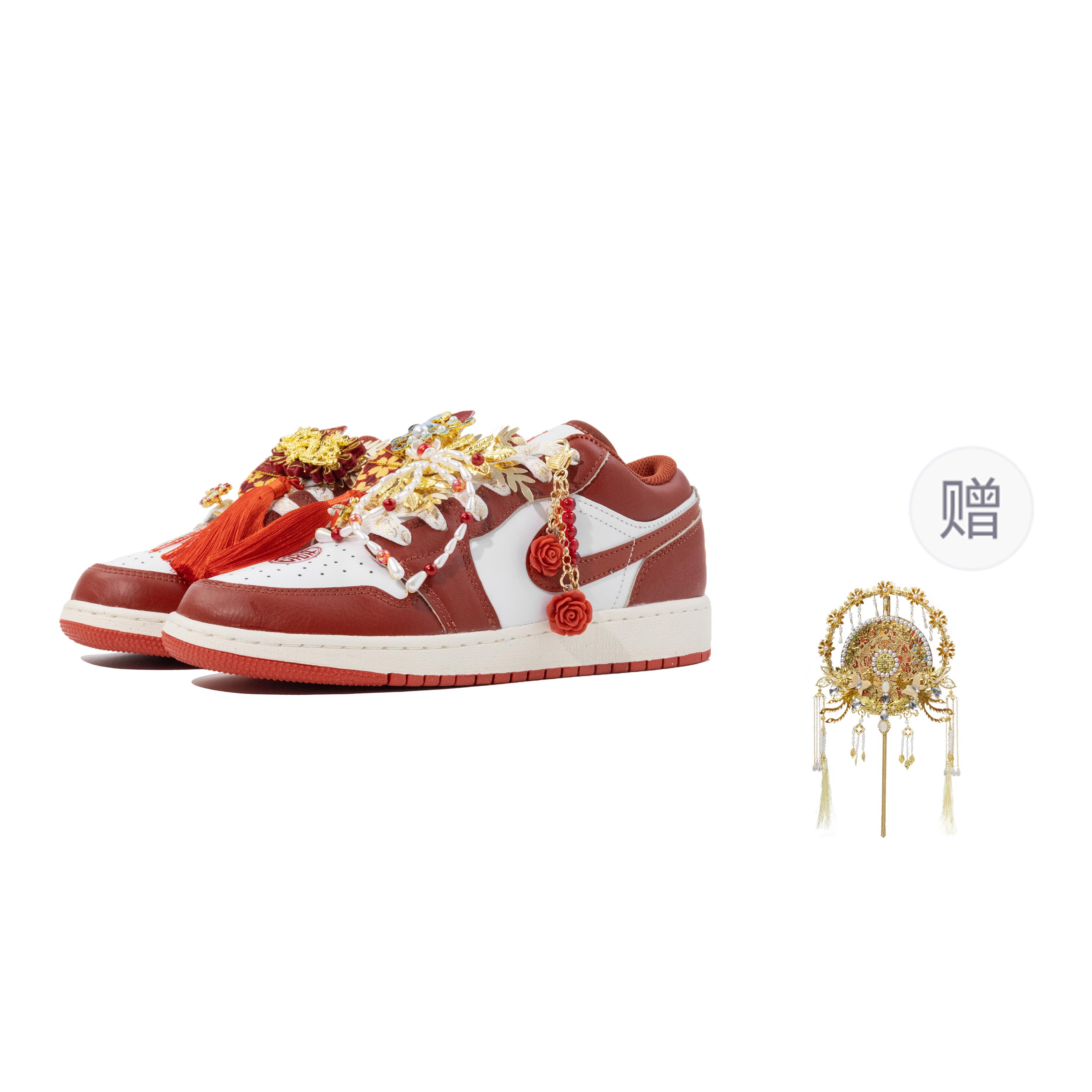 

Jordan Air Jordan 1 Низькі Повсякденне Взуття Унісекс Червоний FJ3465-160(Команда977-) 44