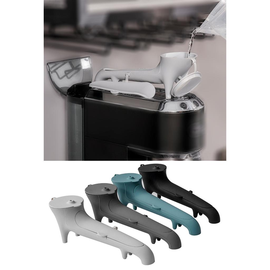 Espressomaschine Wassertank Trichter Silikon Schnellbefüllzubehör Espresso Silikontrichter Silikonwasserführung für Wasser