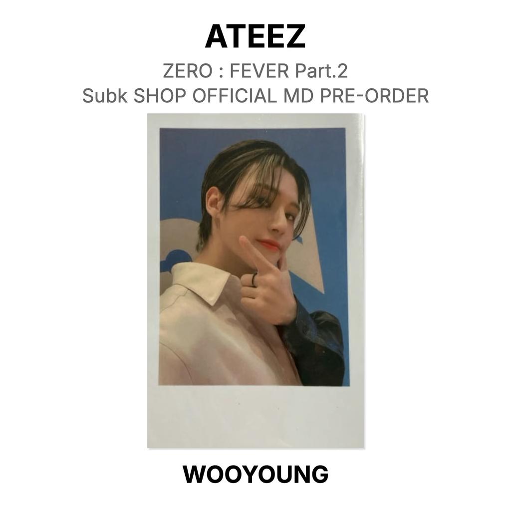 ATEEZ NULL : FEVER Teil 2 Subk SHOP OFFIZIELL MD VORBESTELLUNG Offizielle Fotokarte