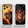 Funda Phone Cover Case for Apple iPhone 17 Pro Max 16 15 Pro 7 8 12 XR XS MAX 14 Air 13 11 Cool Lion