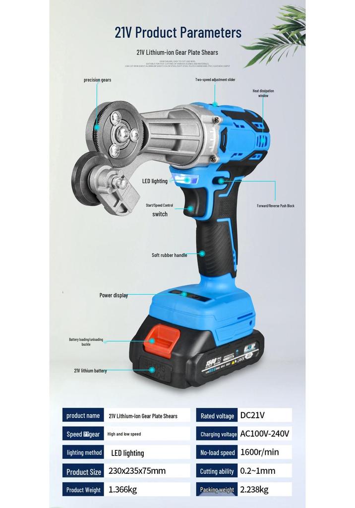 Electric Drill Shears: Metal Sheet Cutter & Tin Snips Modifier