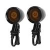 Motorcycle Retro   Grid LED Turn Signal Brake Light Metal   Blinker Flashes