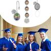 Pin Brooch Part Jewelry Making Part Photo Brooch Pendant Wedding Bouquet Photo Charm Set Suitable for Creating Brooches