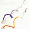 2pcs Cat Toys Chew-Ropes,Interactive Molar Cotton Rope Toys,Silvervine Cat Teaser Toy,Clean Mouth Kitten Play Toy Pet Supplies