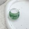 Smooth Irregular Rings Resin Geometric Rings Knuckle Rings Vintage Resin Rings  Women Jewelry