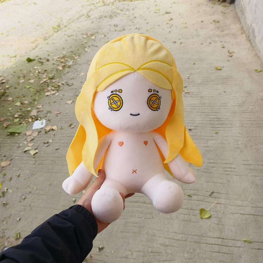 40CM Game Identity V Plush Toys Cosplay Ithaqua Handsome Ear Plushie Doll Dress Up Stuffed Pillow Anime Mascot Christmas Gift