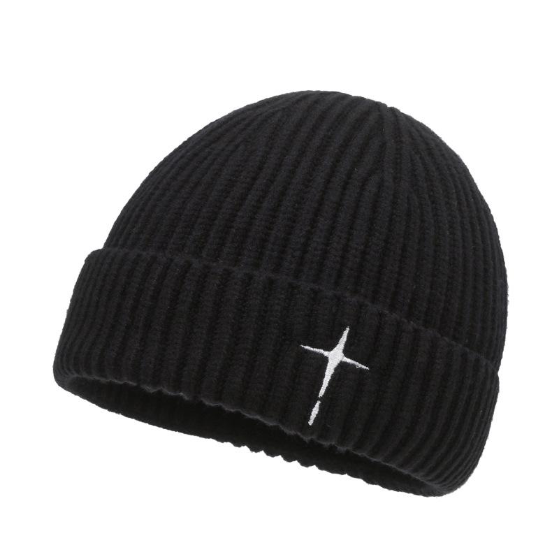 High Quality Unisex Hip-hop Cold Hat Short Winter Warm Knit Old Style Beanie Unisex Winter Warm Hat Hip-hop Cold Winter Hat One size fits all adjustable чёрный