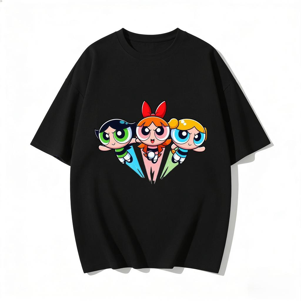 2026 Mädchen Super Kraftvolles Hemd Training Streetwear T-Shirts Damen T-Shirt Atmungsaktiv Fitnessstudio Fitness Familienpassende Outfits Sommer