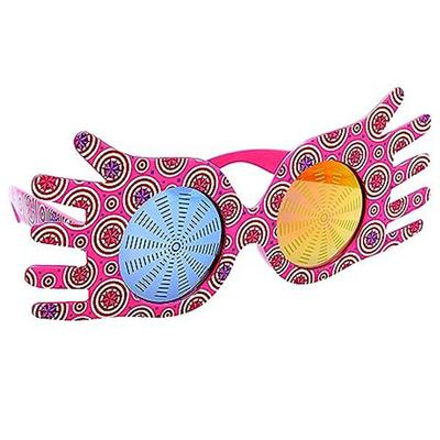 Gafas de sol oficiales Spectrespecs de Luna Lovegood para el mundo mágico, accesorios para disfraces de Harry Potter, lentes UV400, talla única, para la mayoría de los modelos de Sun-Staches para mujer