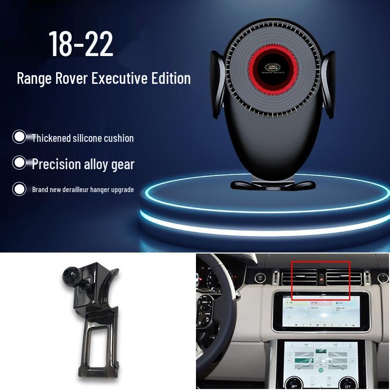 Land Rover Navigation Gravity Phone Holder for Range Rover Sport, Discovery, Evoque, Velar, Defender - Special Edition.