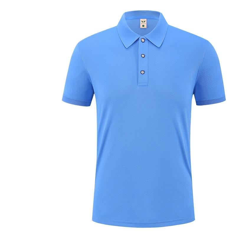 Damska letnia koszulka polo z krótkim rękawem z jedwabiu lodowego, robocza, koszulka damska, treningowa, swobodna, nauczycielska