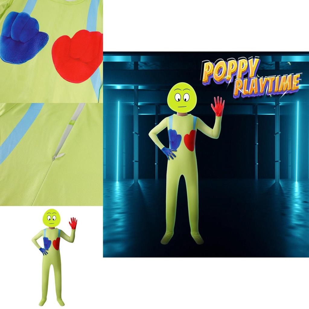 Fun Kids Poppy Playtime Bodysuit Costume For Parties And Cosplay Activities