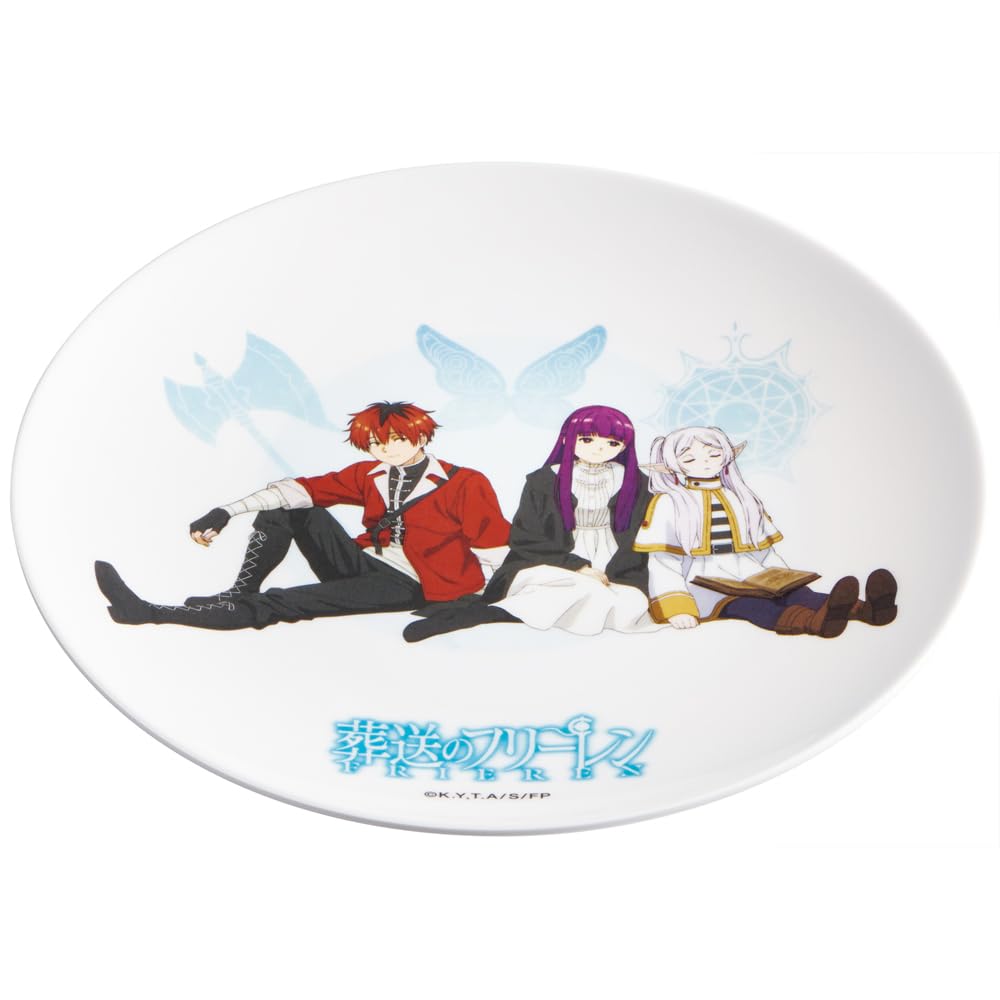

Skater Thin Melamine Stylish Character Perfect for Funeral of Freiren Plate, 20cm, Design, Breakfast, (MPL20P-A)