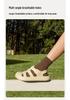 Puxi Liang Influencer Style: Summer Elastic Non-Slip Closed-Toe Roman Sandals