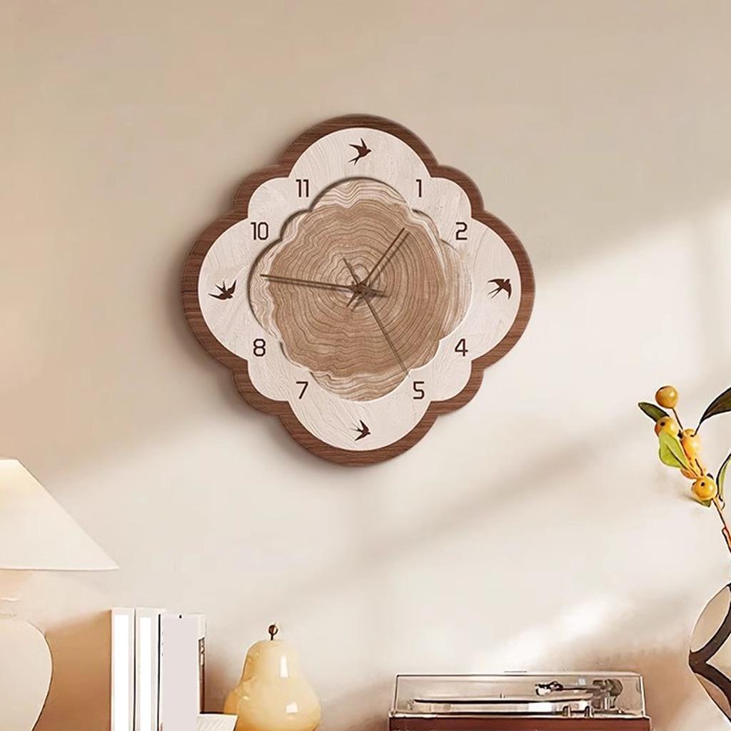 Stolní hodiny, Retro nástěnné a stolní hodiny do obývacího pokoje, Vintage domácí dekorativní časoměrný ornament