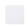 White Square EVA Foam Thread Disk Braiding Plate Braided Weaving Board(105mm)