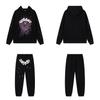 SP5der Spinnenweb Plus Velours Hoodie & Joggingbroek Set - Unisex Trendy Streetwear