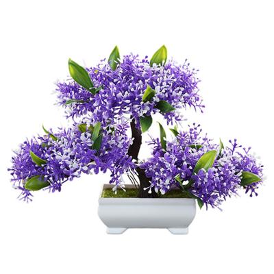 Great Fake Plant Eye-catching 5 Colors Anti-fade