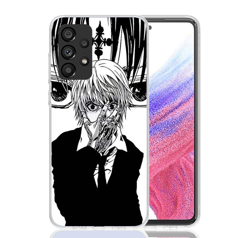 Huner X-Hunters Kurapika Phone Case for Samsung Galaxy A52 A51 A50S A12 A22 A32 A72 A10S A30S A31 A71 Note 20 Ultra 10 Plus S10